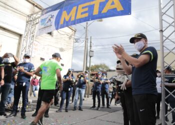 Concluye con éxito carrera 10k “Policía por la Paz”