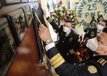 Inauguran capilla policial y develan placas en honor a los héroes caídos