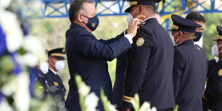 Policía Nacional Civil celebra 25 años al servicio de los guatemaltecos
