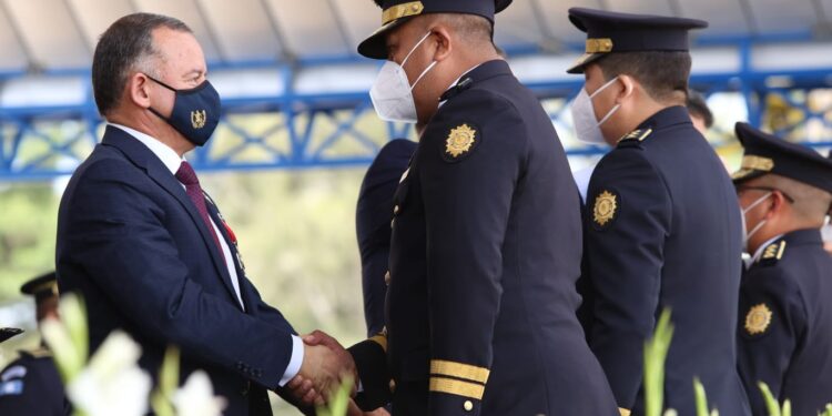 Policía Nacional Civil celebra 25 años al servicio de los guatemaltecos