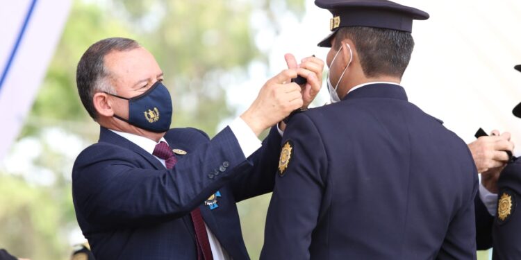 Policía Nacional Civil celebra 25 años al servicio de los guatemaltecos