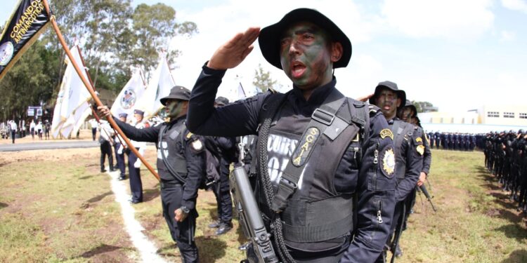Policía Nacional Civil celebra 25 años al servicio de los guatemaltecos