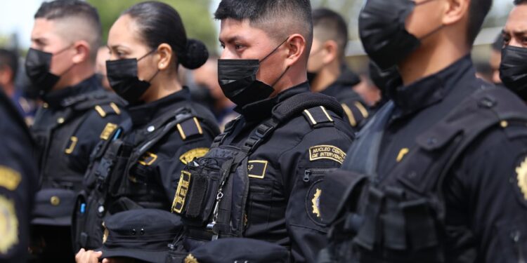 Policía Nacional Civil celebra 25 años al servicio de los guatemaltecos