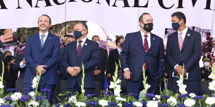 Policía Nacional Civil celebra 25 años al servicio de los guatemaltecos