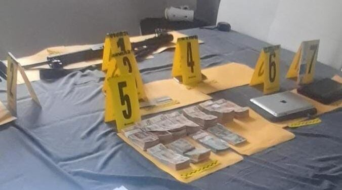 Localizan más de Q100 mil, fusiles y municiones en Huehuetenango