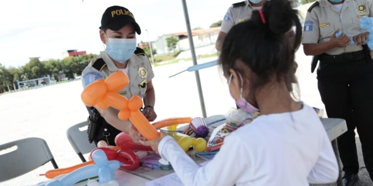 Ferias de la Prevención llegan a zona 6 para promover la convivencia ciudadana