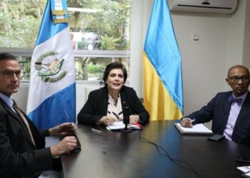 Vicecancilleres de Guatemala y Ucrania conversan sobre numerosos temas de la agenda bilateral