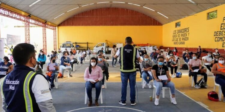 Programa Motorista Segura llega a Cuilapa, Santa Rosa