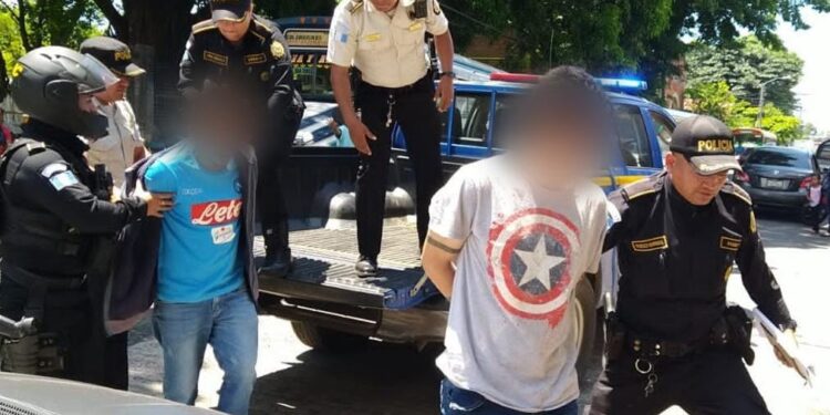 Denuncia ciudadana permite captura de presuntos asaltantes