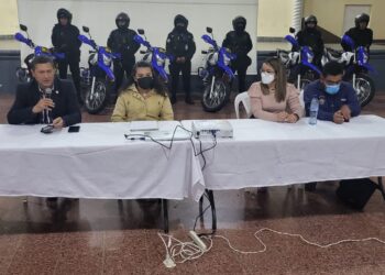 Entregan motocicletas para reforzar la seguridad en San Lucas, Sacatepéquez