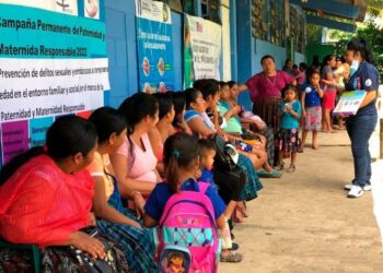 Sesan en Petén coordina jornada de salud y nutrición
