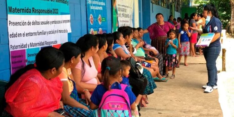 Sesan en Petén coordina jornada de salud y nutrición