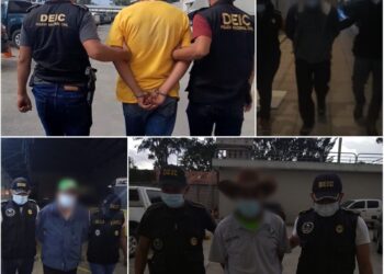 Agresores sexuales detenidos en operativos policiales