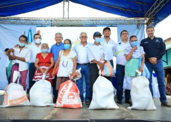 MAGA entrega alimentos para combatir inseguridad alimentaria en Jutiapa