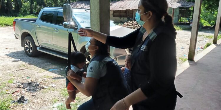 Lucha contra la desnutrición en Santa Rosa y Suchitepéquez