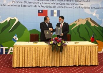 Guatemala y la República de China (Taiwán) acuerdan intercambio académico y de cooperación diplomática