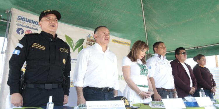 Inician trabajos de construcción de estación policial de Monjas, Jalapa