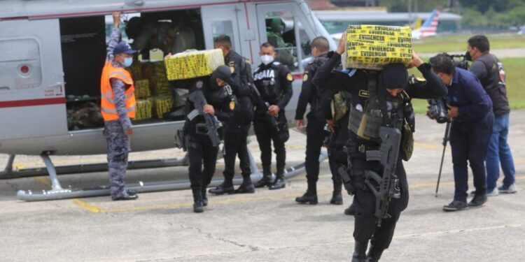 Incautaciones al narcotráfico suman más de 2 mil 806 millones de quetzales