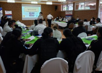 Capacitan a más de 200 agentes en protocolos de actuación policial
