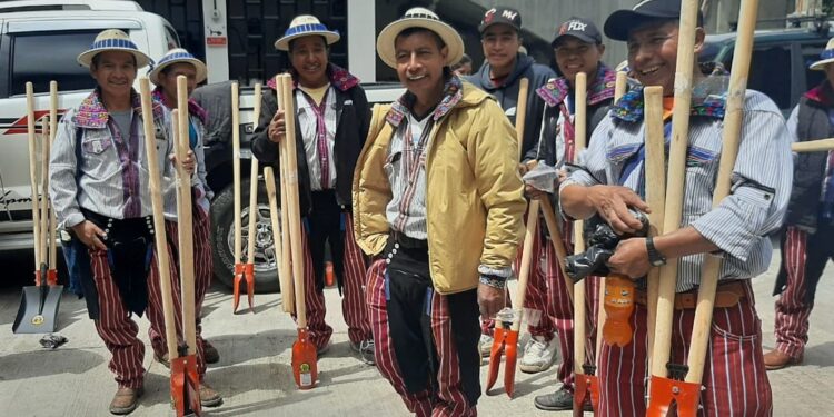 Fodes apoya a más de 300 familias en Todos Santos Cuchumatán