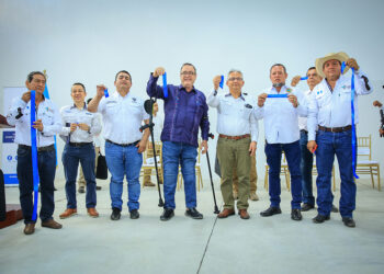 Inauguran centro de acopio de hortalizas en Jutiapa