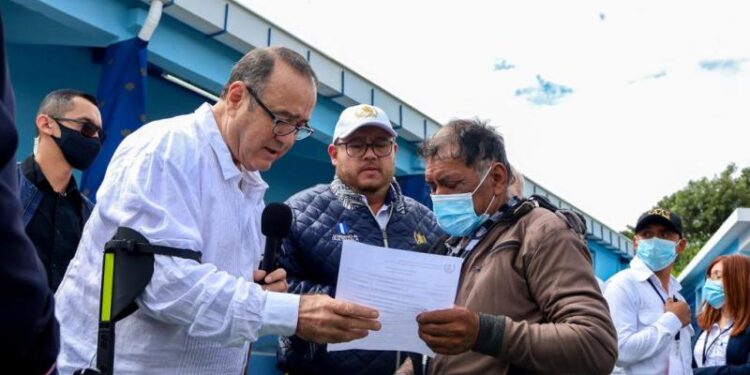 Se realiza jornada de notificaciones del PAM en Chimaltenango