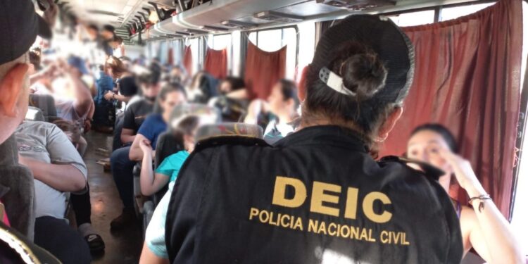 Trabajo interinstitucional permite captura de presuntos coyotes