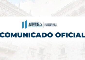 Comunicado oficial del Ministerio de Gobernación: