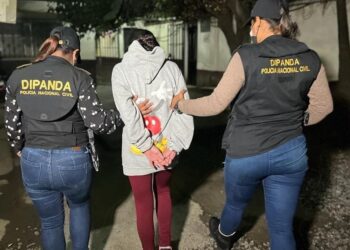 Detienen a pandillera cuando recogía supuesto pago por extorsión