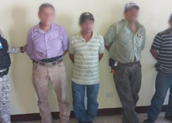 Diprona captura a cuatro por tala ilegal de producto forestal en Saláma Baja Verapaz