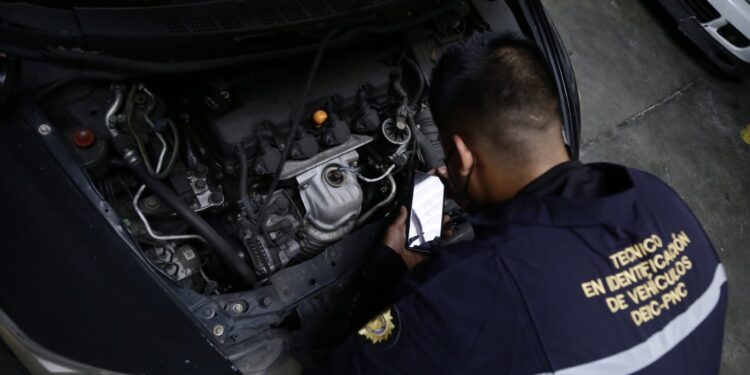 Sección de Robo y Hurto de PNC ha localizado 280 vehículos