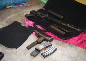 PNC decomisa armas de fuego y más de mil municiones