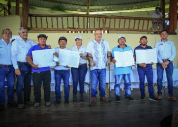 Gobierno propicia el desarrollo rural en comunidades de Izabal