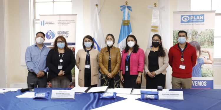 SESAN y Plan Guatemala fortalecerán coordinación en favor de la Gran Cruzada Nacional por la Nutrición