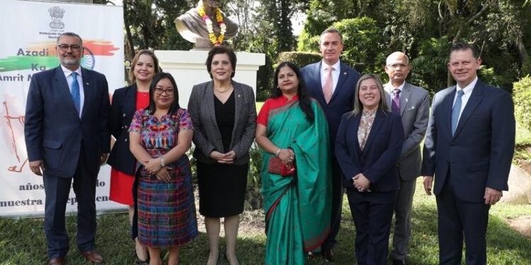 Guatemala conmemora 50 años de relaciones diplomáticas con India