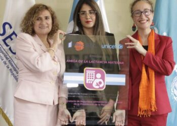 SESAN es reconocida por promover la lactancia materna en sus instalaciones