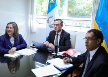 Viceministros de Relaciones Exteriores de Guatemala y Ucrania sostienen reunión bilateral