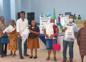 MAGA entrega semilla fortificada de maíz a miles de agricultores en Petén