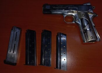 Detenidos por portación ilegal de arma de fuego en operativos de seguridad