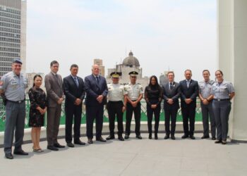 Viceministro de Seguridad sostiene reunión con el Secretario de Seguridad Pública de Brasil