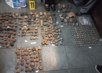 Investigadores localizan más de 700 piezas arqueológicas en allanamientos