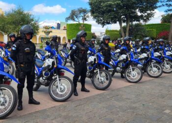 Refuerzan acciones de movilidad policial para seguridad ciudadana