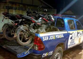 PNC recupera motocicletas con reporte de robo en operativos