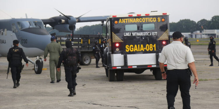 Incautaciones al narcotráfico sobrepasan los Q3 mil 850 millones en el país