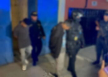 PNC intercepta a cuatro pandilleros en Villa Nueva