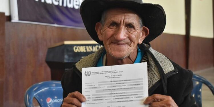 PAM beneficia a más adultos mayores en Huehuetenango