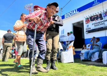 Inauguran último Comedor del año en San Vicente Pacaya