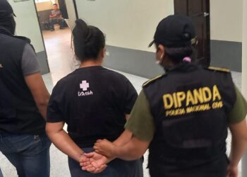 Capturan a mujer por orden judicial vigente