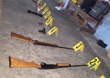 Localizan armas y municiones en el Puerto Santo Tomás de Castilla