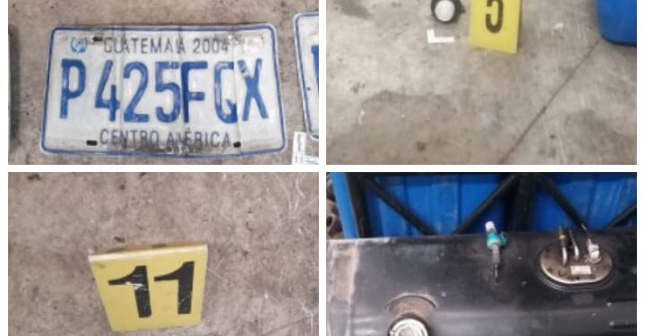 Allanamientos contra el robo y hurto de vehículos permite incautar placas